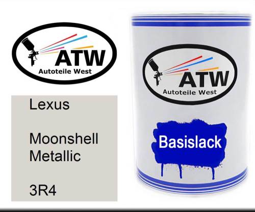 Lexus, Moonshell Metallic, 3R4: 500ml Lackdose, von ATW Autoteile West.
